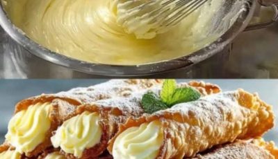 Cannoli is an iconic Italian pastry, known for its crunchy shell and creamy filling