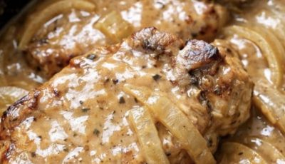 Slow Cooker Pork Chops and Gravy (Easy Comfort Food)