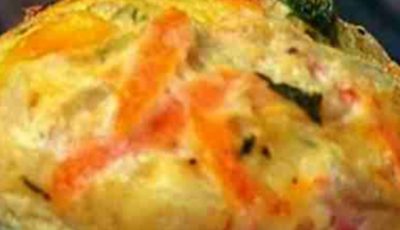 Vegetable Omelet Muffins for Kids Recipe