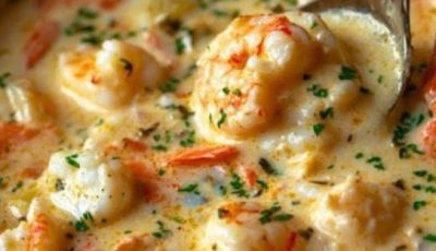 Creamy Shrimp and Crab Bisque