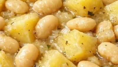 Slow Cooker Potato and Butter Bean