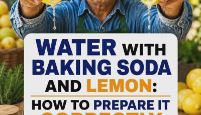 Most Seniors Over 60 Don’t Know This About Lemon Water and Baking Soda