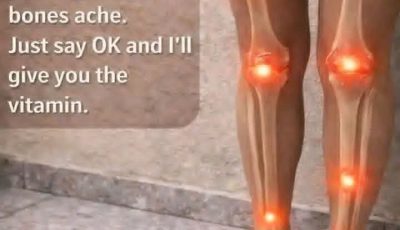 The vitamin the body lacks when legs and bones are painful