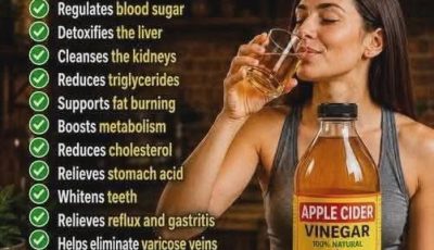 Apple Cider Vinegar Morning Drink