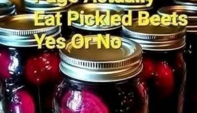 Healthy Pickled Beets Recipe