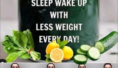 DRINK THIS BEFORE SLEEP WAKE UP WITH LESS WEIGHT EVERY DAY!