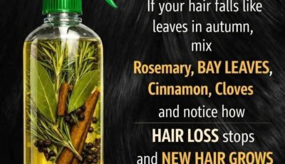 The Natural Spray That Helps Stop Hair Loss and Awakens New Hair Growth