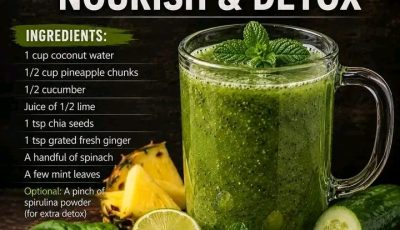 DRINK TO NOURISH & DETOX