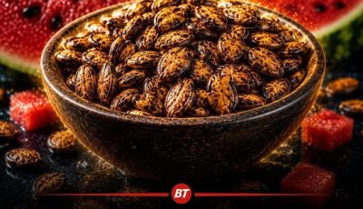 Roasted watermelon seeds are packed with minerals.