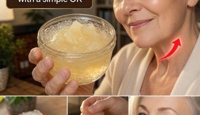 homemade flaxseed and aloe vera skin gel.