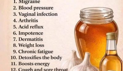 Garlic + Honey + Apple Cider Vinegar Recipe*