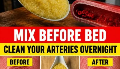 Mix These 3 Simple Ingredients Before Bed – Clearer Arteries While You Sleep?