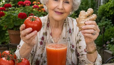 The Tomato-Ginger Drink That Attacks Cholesterol and Joint Inflammation