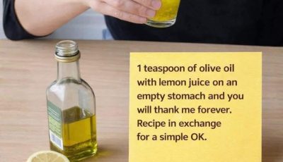 Olive Oil with Lemon on an Empty Stomach: Benefits, How to Use, and Important Precautions