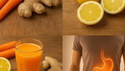She Couldn’t Walk and Now Runs Like a Teenager! Cleanse Your Intestines and Liver with Ginger, Lemon, and Carrot