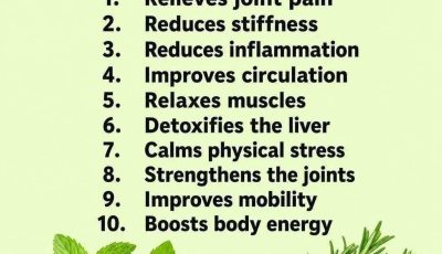 Mint and Rosemary: A Natural Blend for Joint and Muscle Comfort