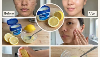 Radiant Skin at Home The Vaseline and Lemon Guide for Dark Spots