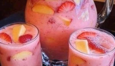 Creamy Strawberry Apple Punch – The Ultimate Refreshing Fruit Drink
