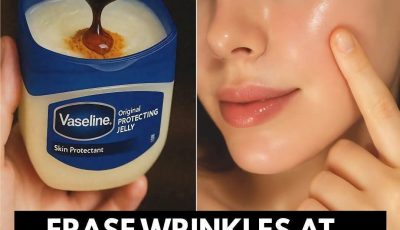 Vaselines magic recipe for removing wrinkles at any age even after the age of seventy