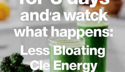 Drink this for 3 days and watch what happens ✨- Less Bloating- More Energy  – Clear SkinWant the recipe? Comment “OK” below and I’ll send it to you 💌Tag someone who needs this! 👇