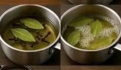 Bay Leaf and Clove Herbal Tea
