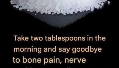 Take two tablespoons in the morning and say goodbye to bone pain, nerve problems, cartilage wear, anxiety, depression and insomnia