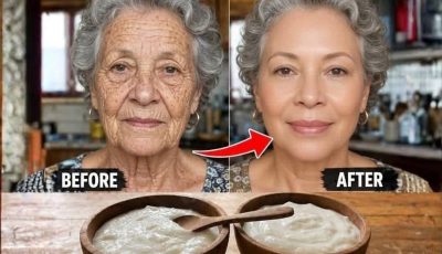 Prepare a baking soda cream and apply it before sleeping. Goodbye to wrinkles and spots…see more.