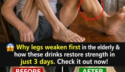 Why Elderly Legs Fail First — and the Drinks That Rebuild Them Fast