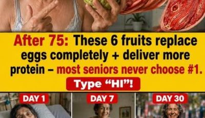 After 75: These 6 fruits replace eggs completely + deliver more protein – most seniors never choose #1.Type “HI”!