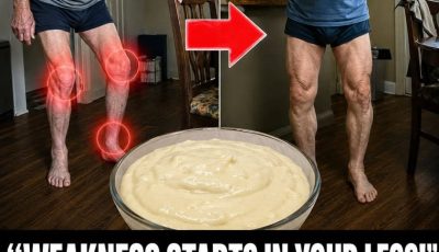 “WEAKNESS STARTS IN YOUR LEGS!”If you’re 60, 70, or 80, eat this before it’s too late.Comment “YES” for the full list!