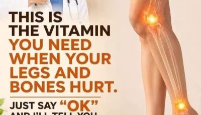 The vitamin the body lacks when legs and bones are painful