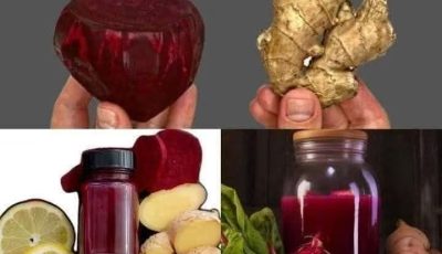 Natural bomb to cleanse the liver and blood vessels: beetroot and ginger