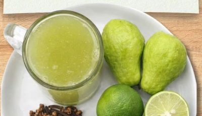 Guava, Lime and Clove Morning Drink