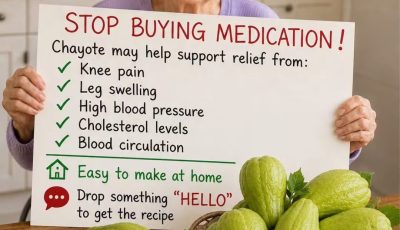 Chayote Hits Knee Pain, Swelling, Blood Pressure, and Circulation Hard